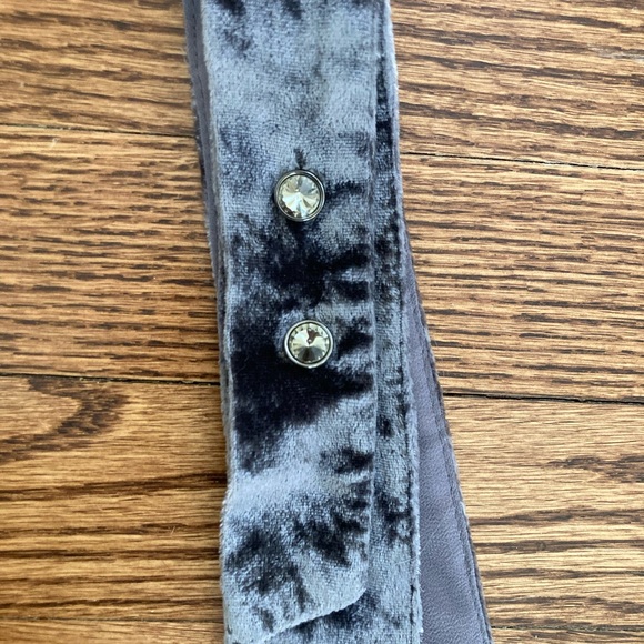 Anthropologie Maeve velvet wide leg jumpsuit overalls jumper 90s Y2K - Picture 6 of 11